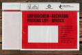 [12057] Begleitpapiertaschen 137x175 mm Haftklebend Rot 'Lieferschein - Rechnung'